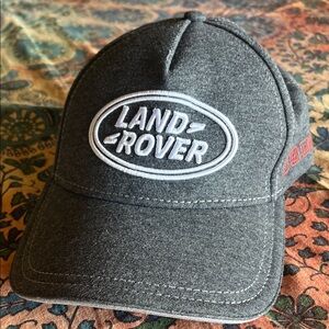 Land Rover Gray Jersey Knit baseball Cap